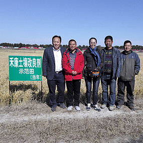 盐碱地莳植水稻昔时取得乐成—2014年吉林省镇赉县电视台新闻报道(图1)